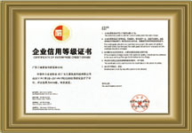企業信用(yòng)等級證書-AAA